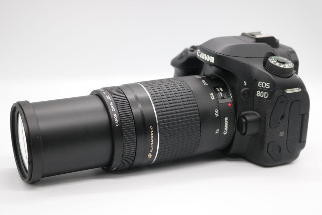 美品 【Canon EOS 80D ダブルレンズセット】 Wi-Fi搭載 保証◎