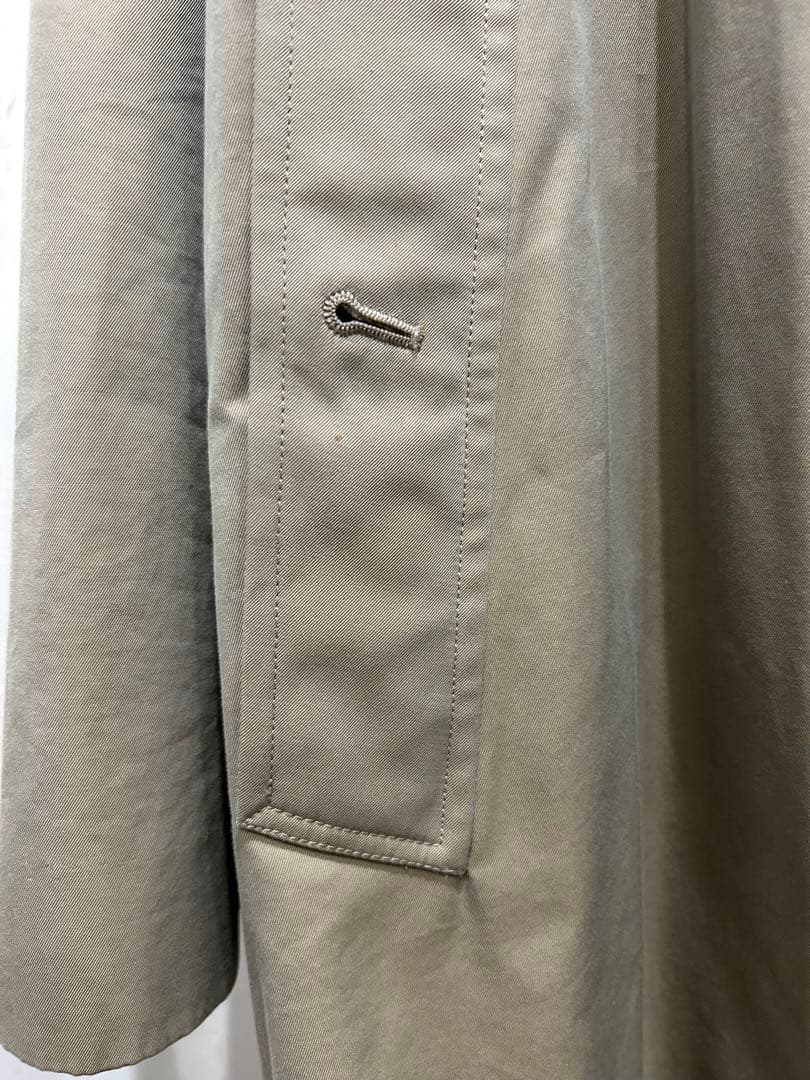 アナトミカ シングルラグランコート ベージュ 46 一枚袖