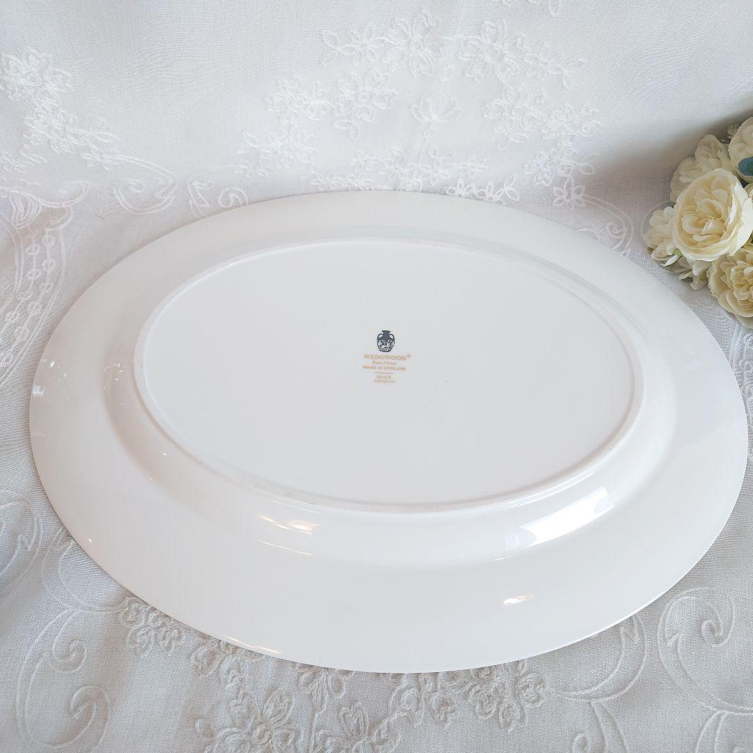 ウエッジウッド トンキン ブラック オーバル皿 大皿 希少 廃盤 - メルカリ