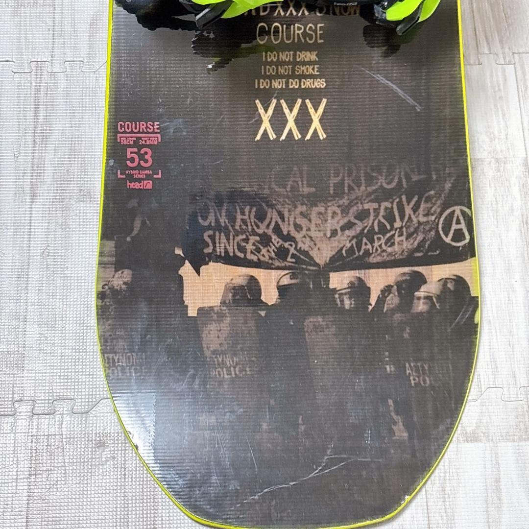 head ヘッド COURSE 153cm nx one スノーボード セット