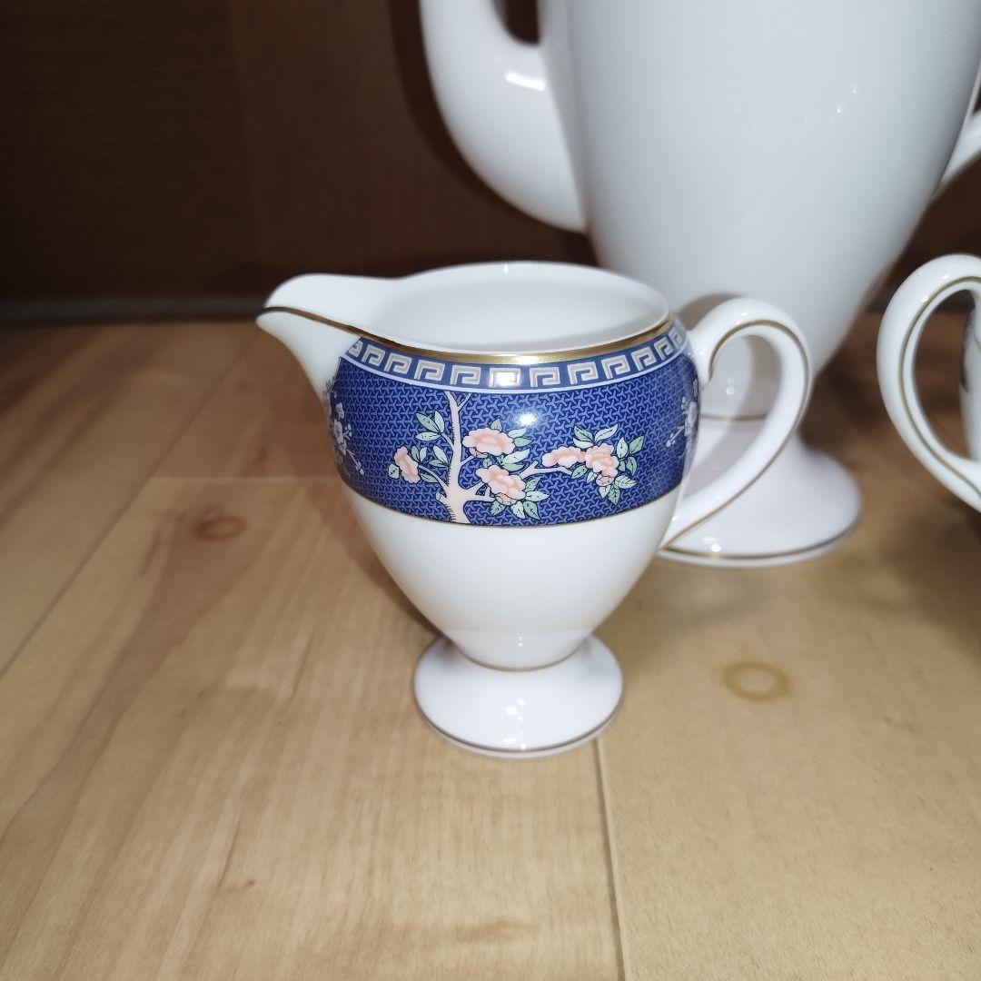 【大量まとめ】ウェッジウッド　ブルーサイアム　カップ&ソーサー ポット プレート