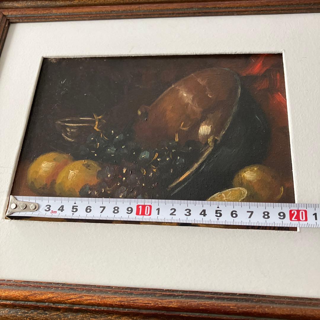 M.A caristina 静物画　油絵