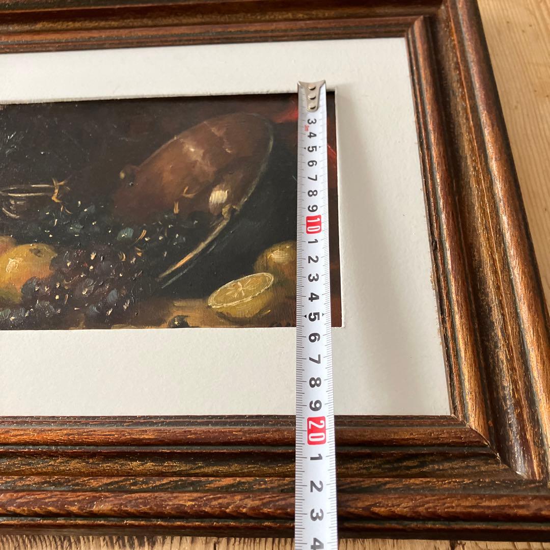 M.A caristina 静物画　油絵