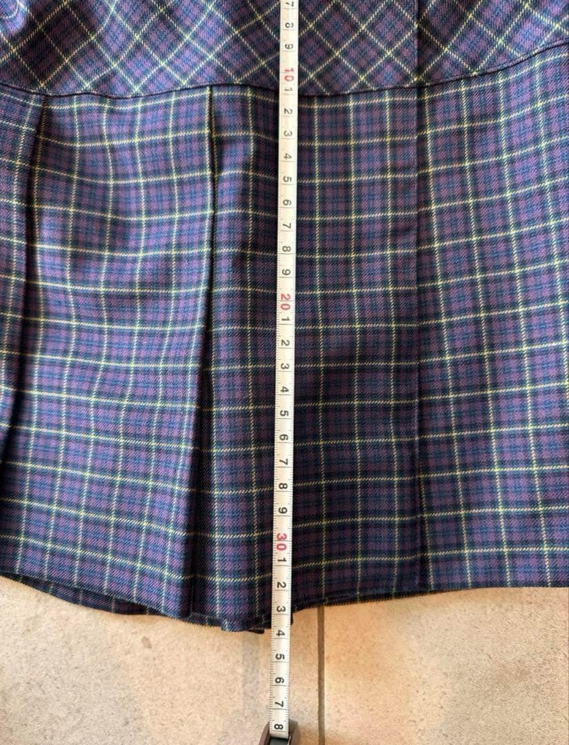 【美品】オーダーメイド ラップキュロット お受験　アウレット