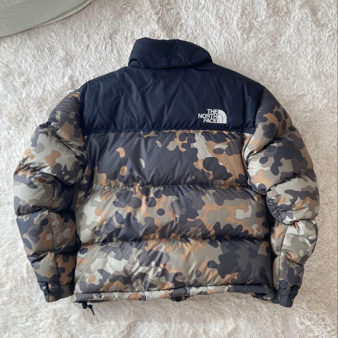 THE NORTH FACE ダウンジャケット　ヌプシ　迷彩