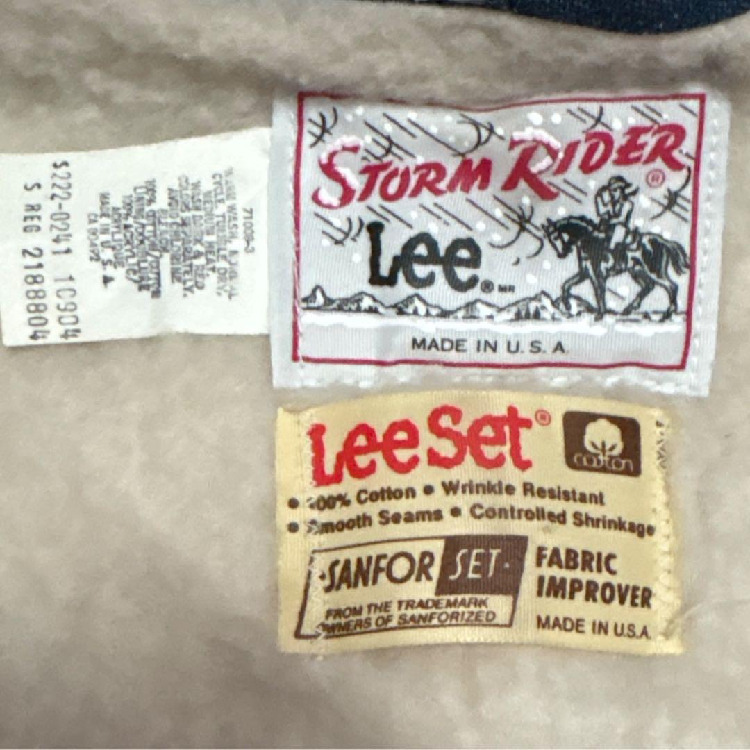 マッコリさん　80s USA製 Lee ストームライダー デニムベスト　メンズ