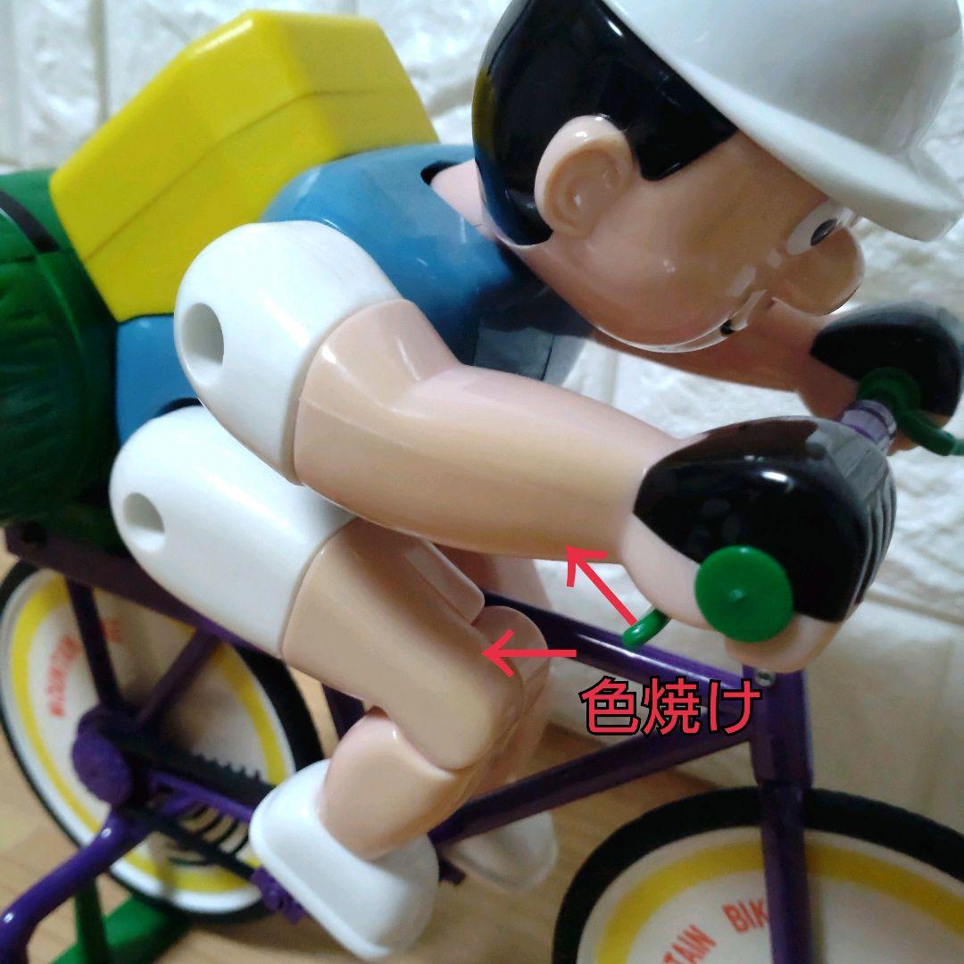 レア物】 ヤクルト タフマン マウンテンバイク 目覚まし時計 - メルカリ