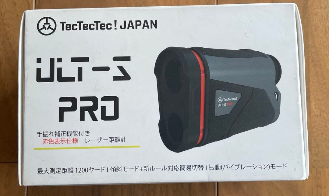 ゴルフ用レーザー距離計 TecTecTec ULT-S PRO 美品 動作確認済