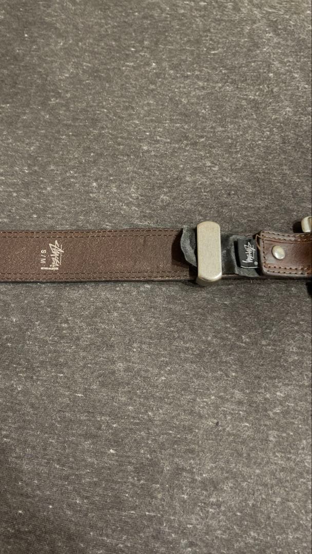 ド*員様 Stussy SS-Link Cowboy Belt \"Desert\"