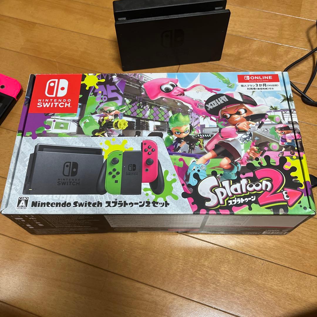Nintendo Switch 本体　スプラトゥーン2ソフト付き