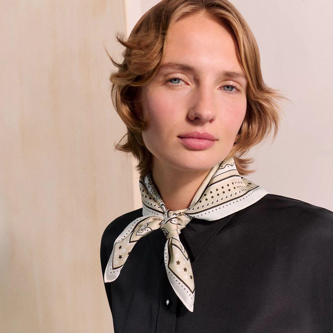 エルメス　シルクバンダナ 《ロデオ・デ・フルーツ》　新品未使用