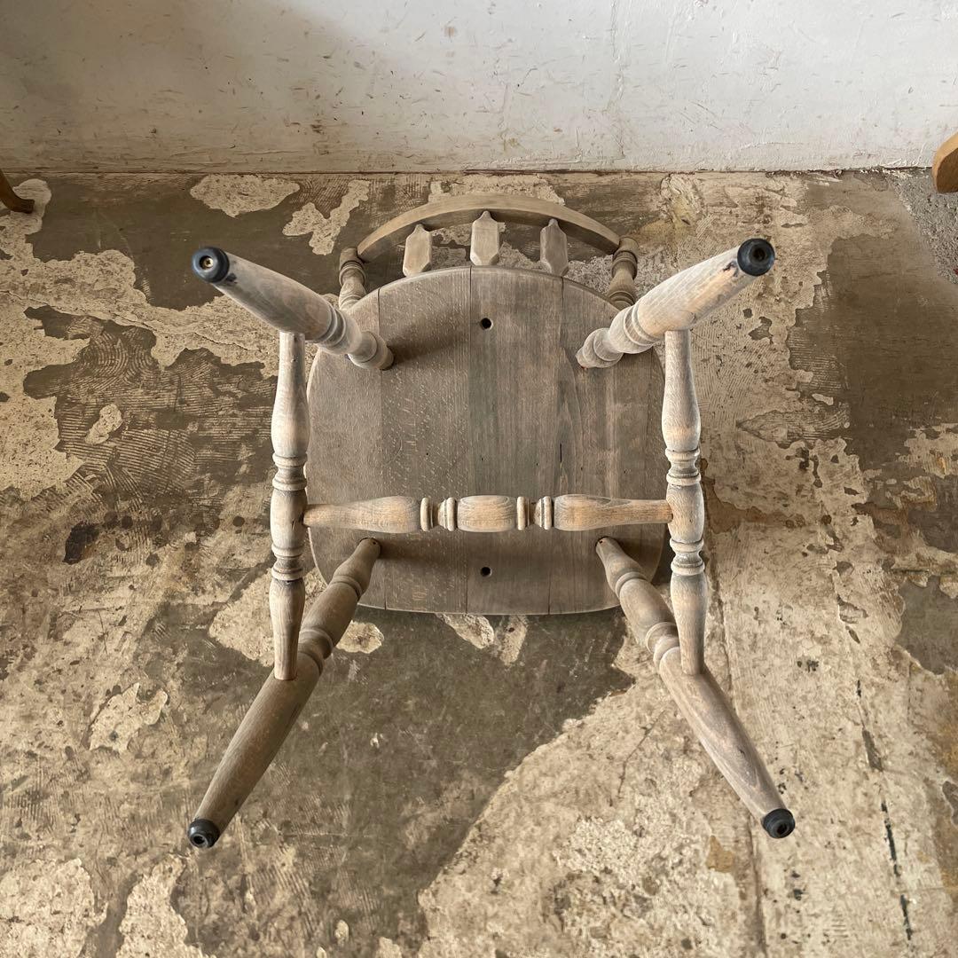 ビンテージ ダイニング カフェチェア 剥離 no8