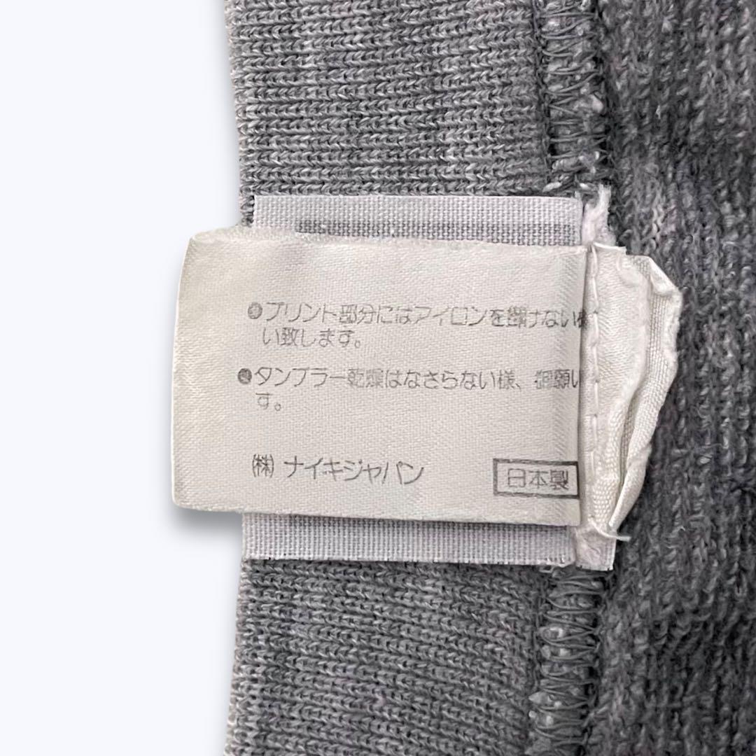 80s ビンテージ NIKE ナイキ 胸ロゴ スウェット トレーナー L 銀タグ