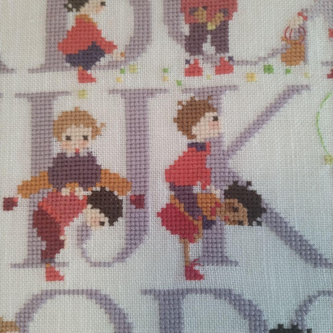 《専用》　クロスステッチ完成品 ( ペレッテサモイロフさん ）