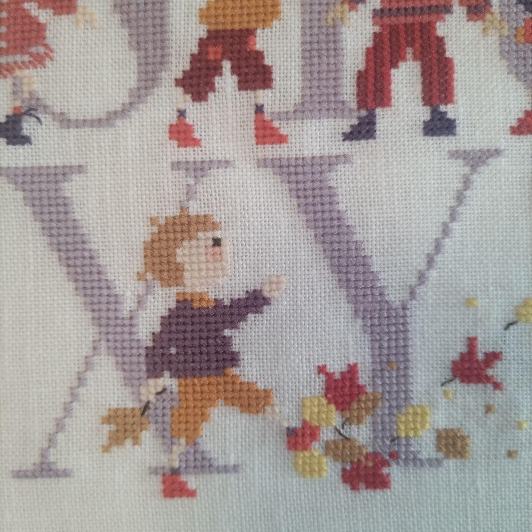 《専用》　クロスステッチ完成品 ( ペレッテサモイロフさん ）