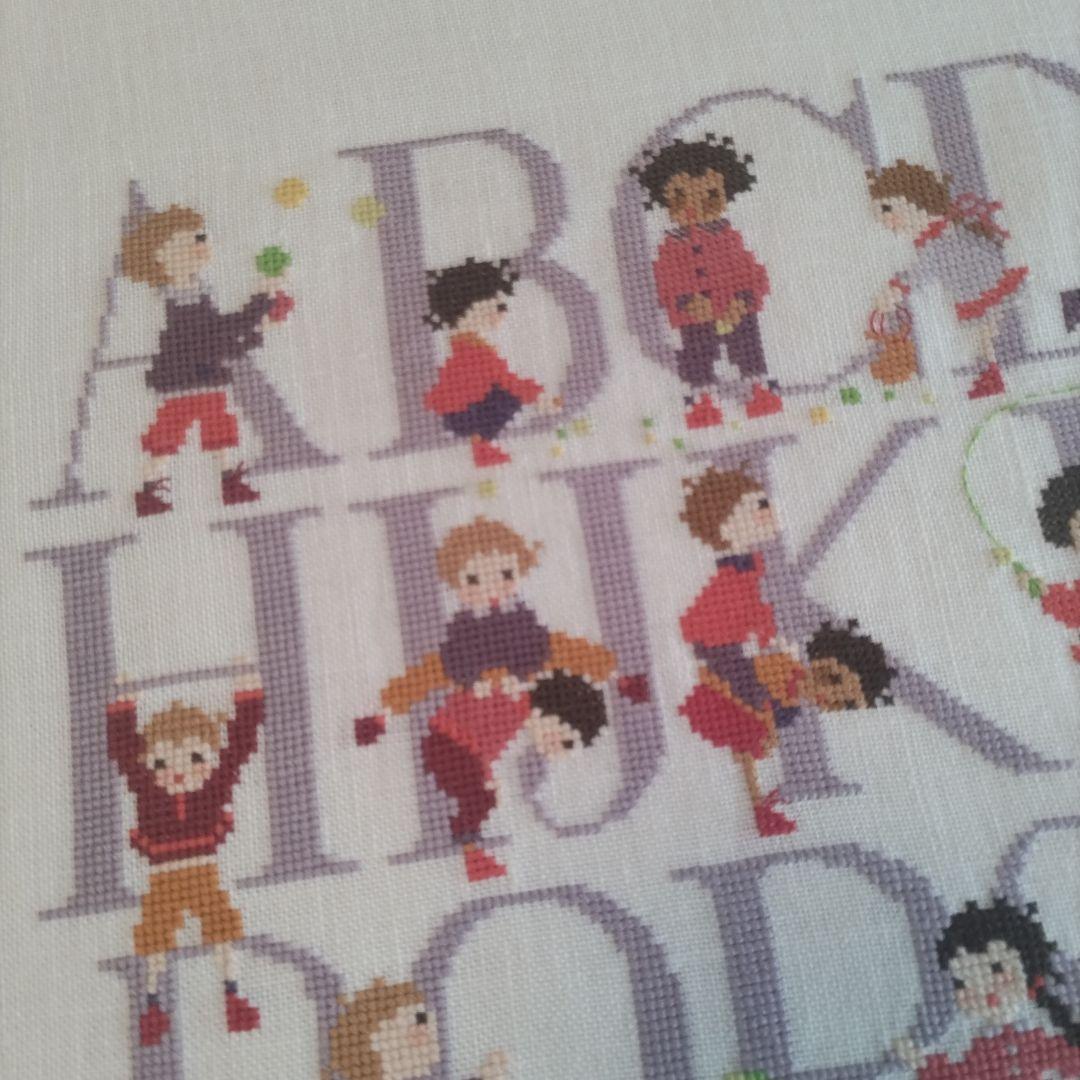 《専用》　クロスステッチ完成品 ( ペレッテサモイロフさん ）