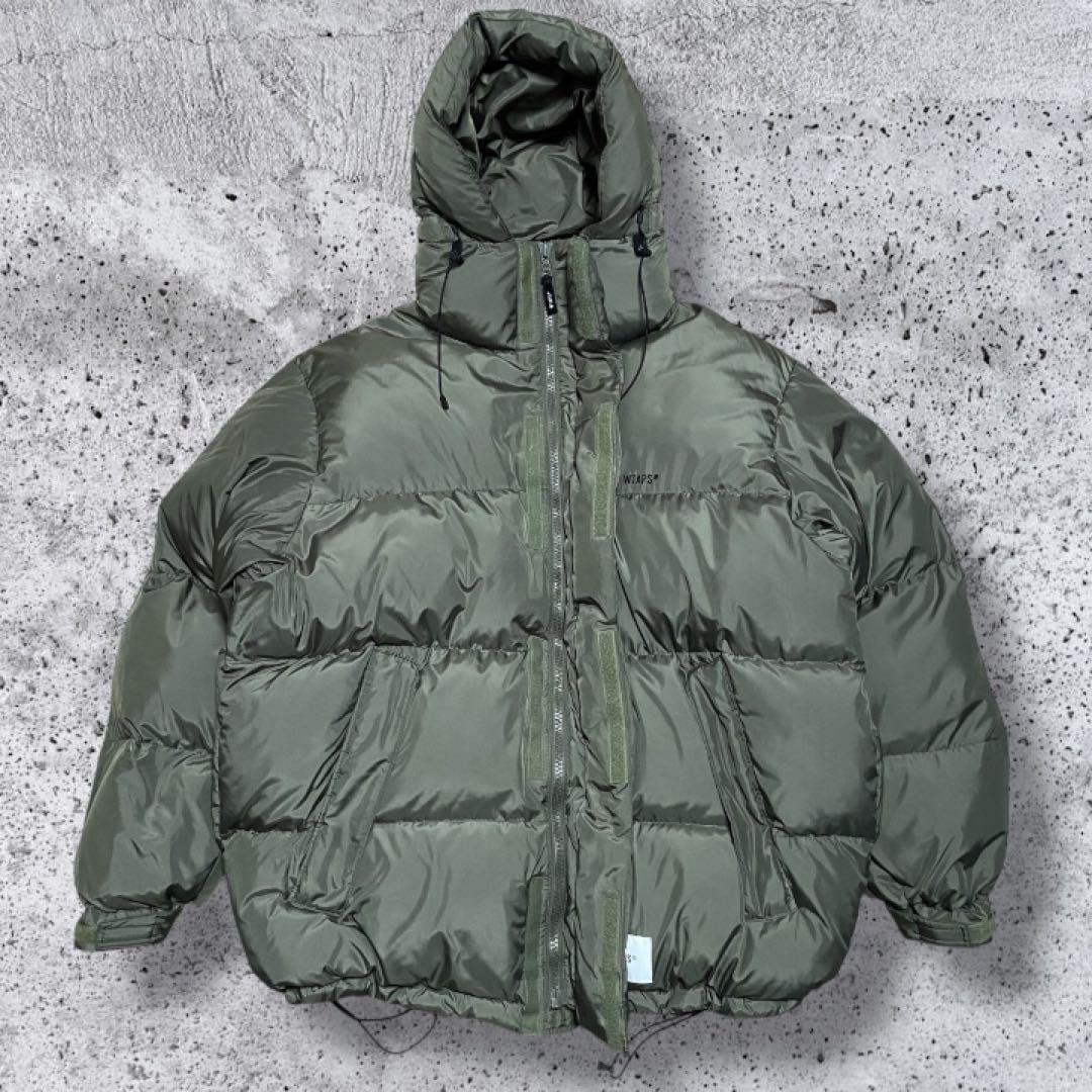 【ZORN着用・極美品・タグ付】 WTAPS ダウンジャケット オリーブ X03