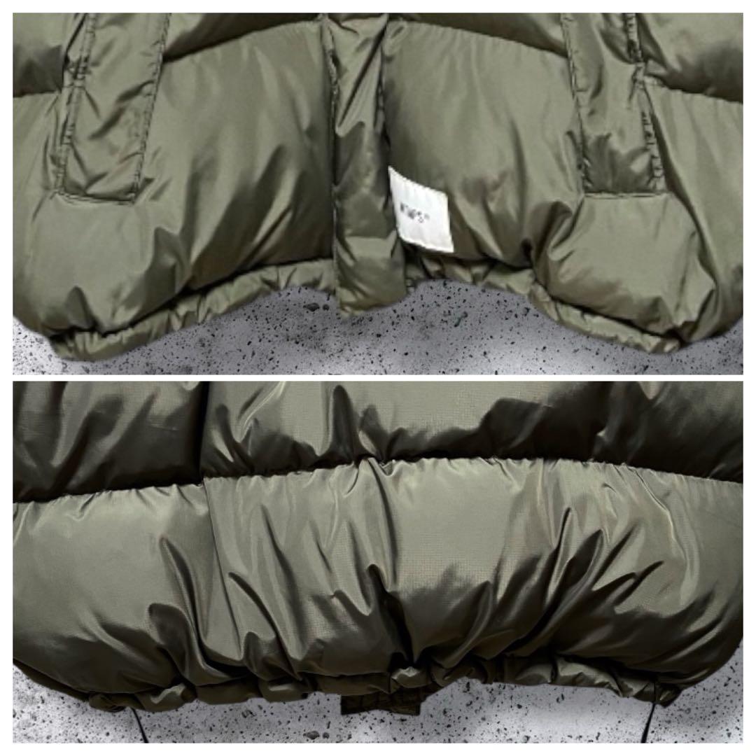 【ZORN着用・極美品・タグ付】 WTAPS ダウンジャケット オリーブ X03