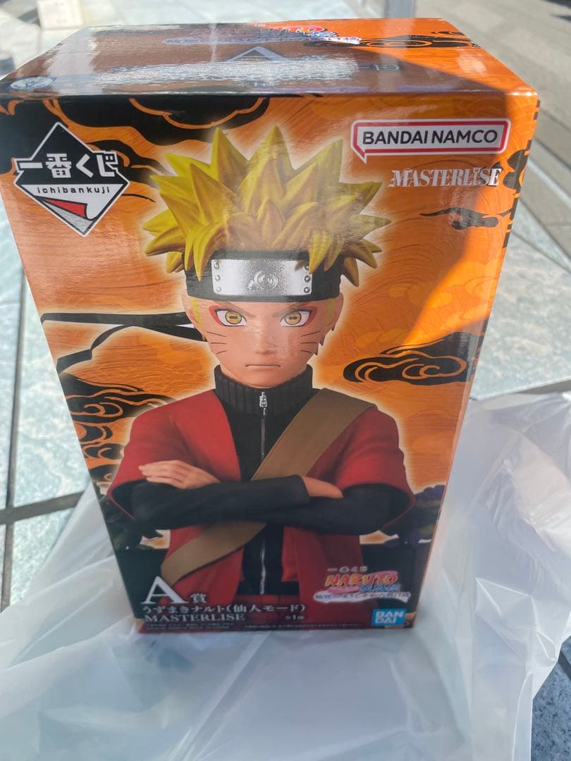 【一番くじ✨】ナルト　A賞　うずまきナルト(仙人モード)MASTERLISE
