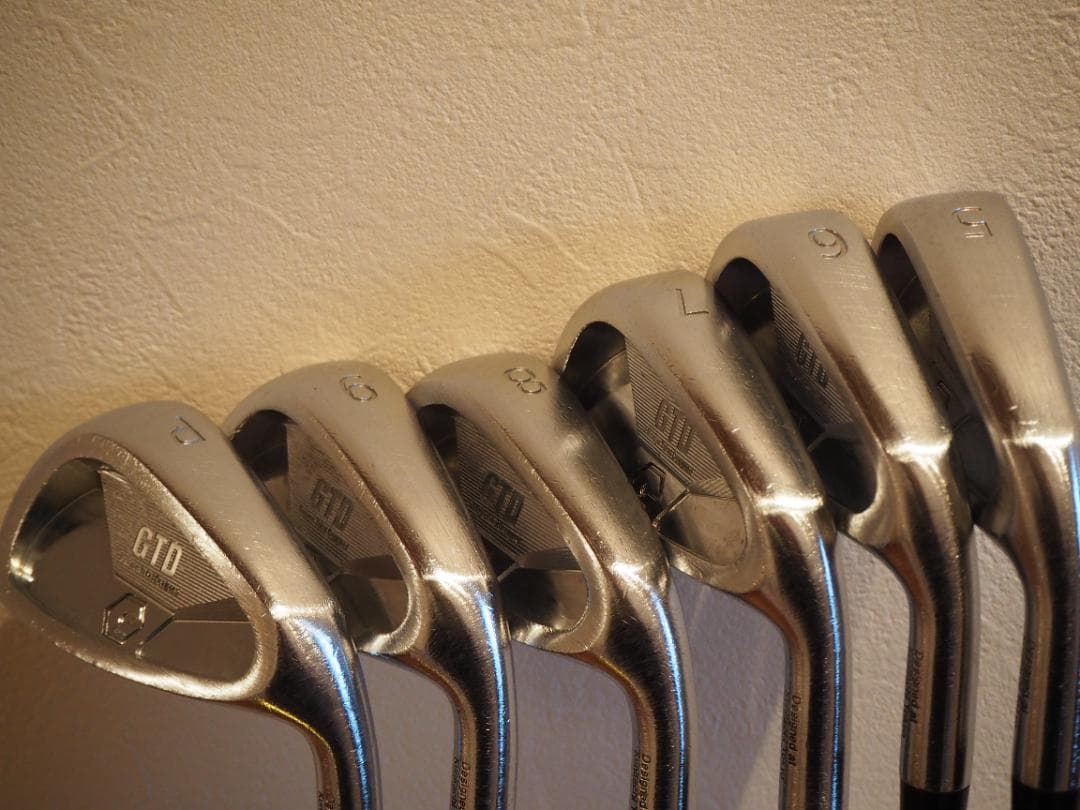 GTD CNCザキャビティアイアンセット6本5-PModus105S 軟鉄鍛造