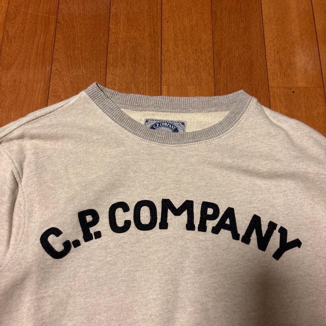 C.P. COMPANY グレー クルーネック スウェット