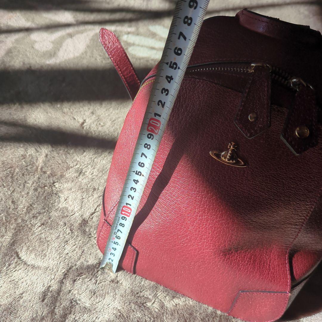 ヴィヴィアン♥バーガンディ レザー バックパック