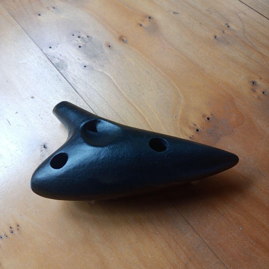 ティアーモオカリナ 4C アルトＣ 黒陶プロモデル 13穴 週末タイムセール