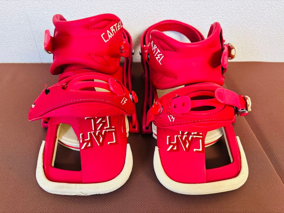 shigeさん専用【美品】Burton Cartel ビンディング レッド