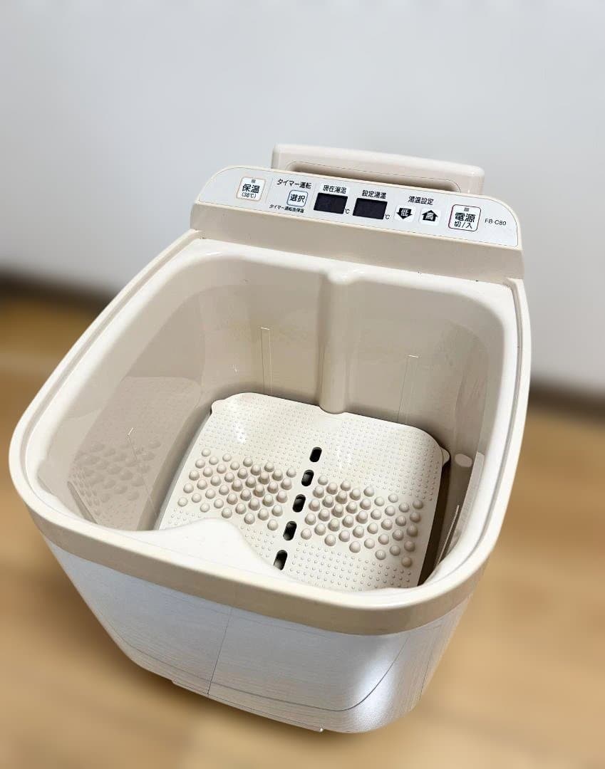 【コトリ】フットバス【高陽社 冷え取り君 マイコンプレミアムFB-C80】