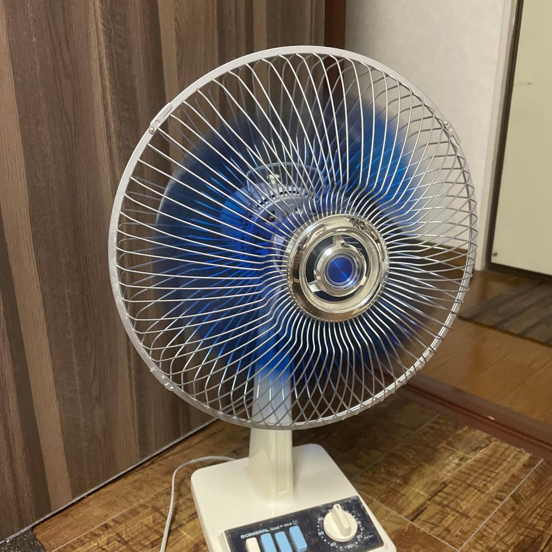 昭和レトロ扇風機】ゼネラルF-6a3 扇風機 昭和レトロ。 - メルカリ