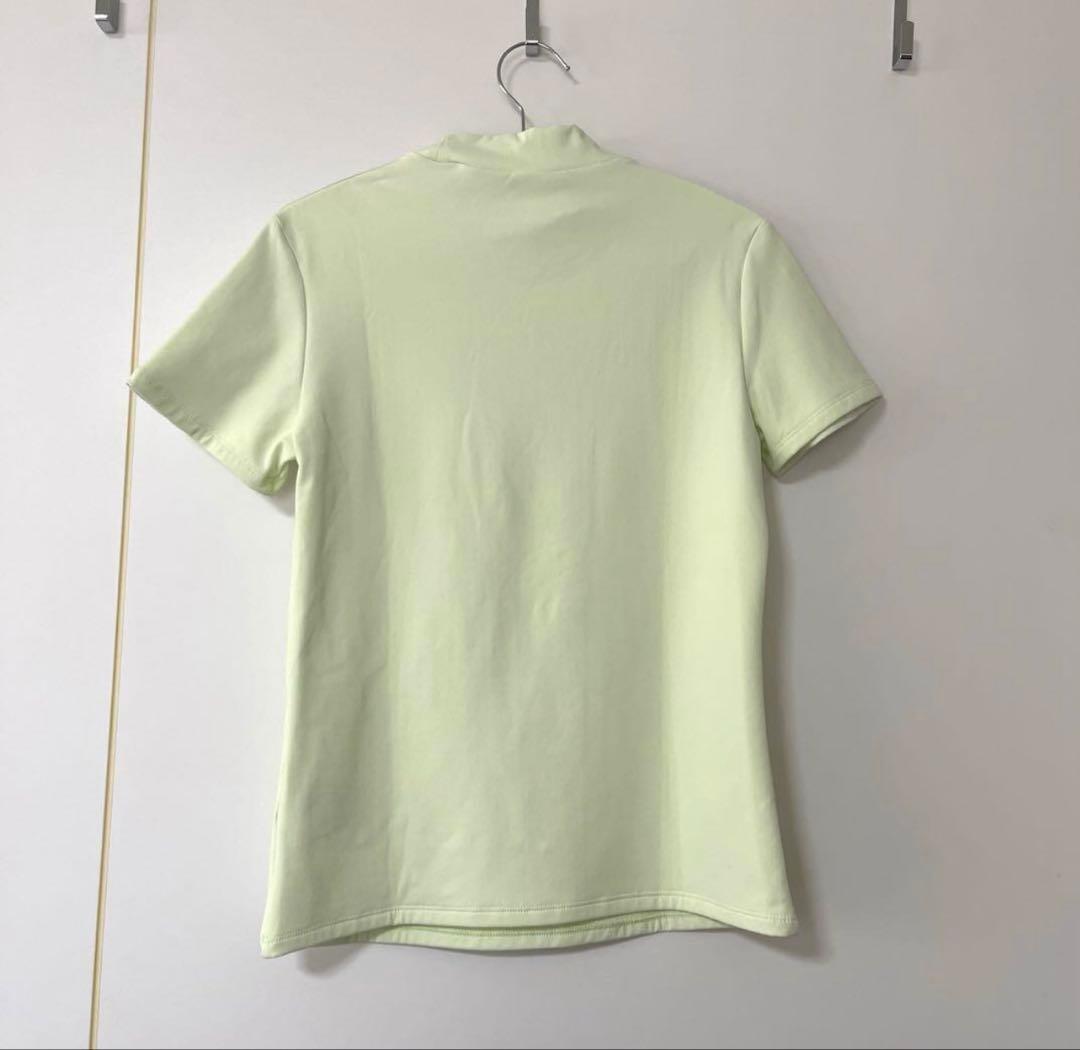 新品✨アディダスゴルフ　森田遥　ジャケットシャツスカート　グリーン　Ｓ