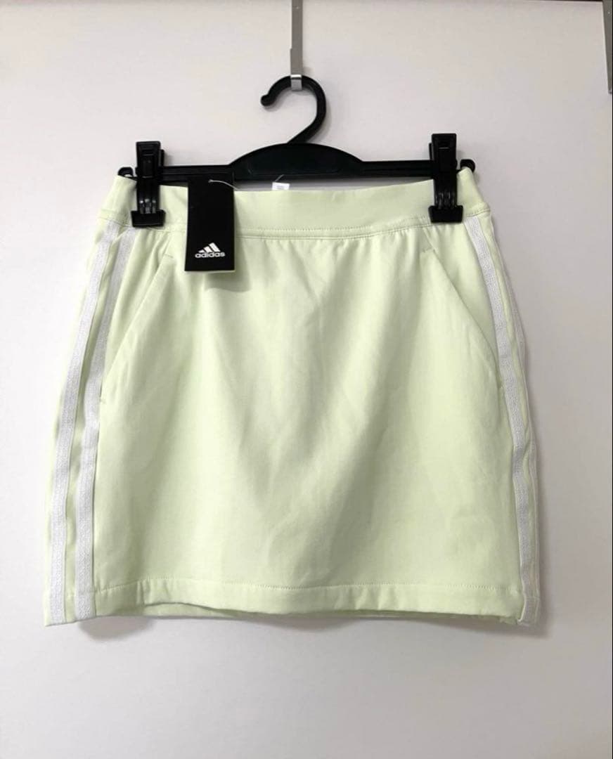 新品✨アディダスゴルフ　森田遥　ジャケットシャツスカート　グリーン　Ｓ