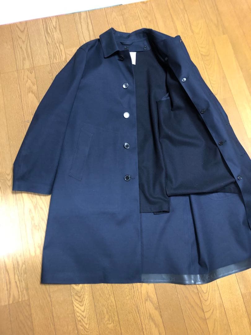 Mackintosh ダンケルド ネイビー サイズ40 ゴム引き