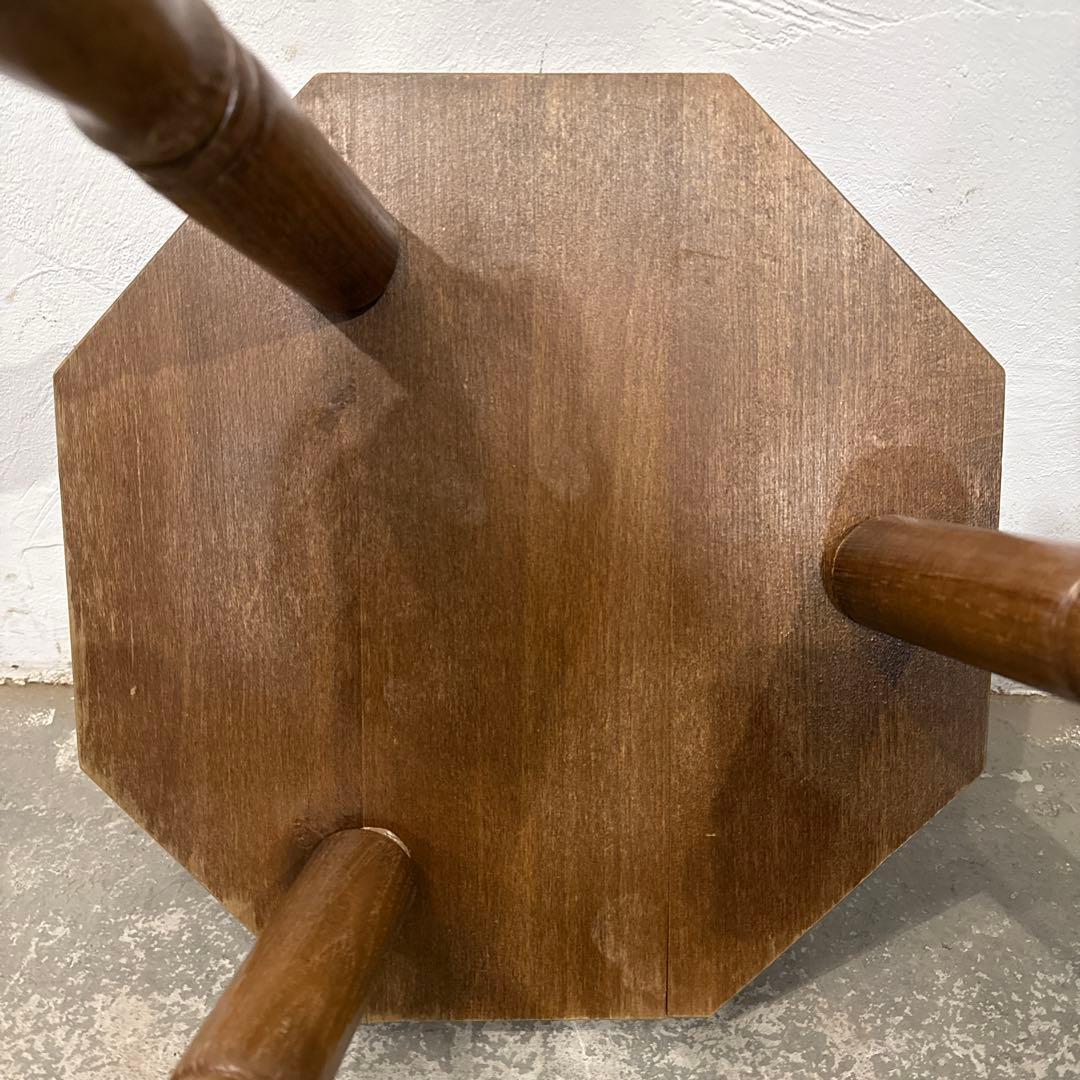 年末年始saleヴィンテージ　木製サイドテーブル　花台