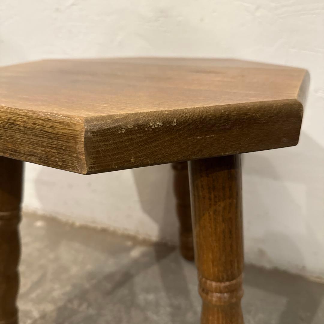 年末年始saleヴィンテージ　木製サイドテーブル　花台