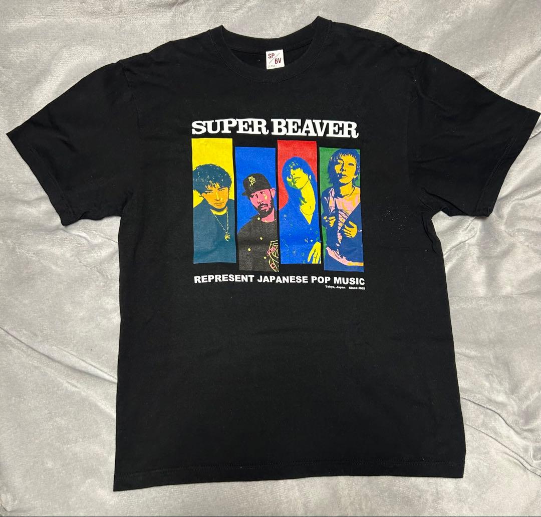SUPER BEAVER グラフィックTシャツ ブラック XL - メルカリ