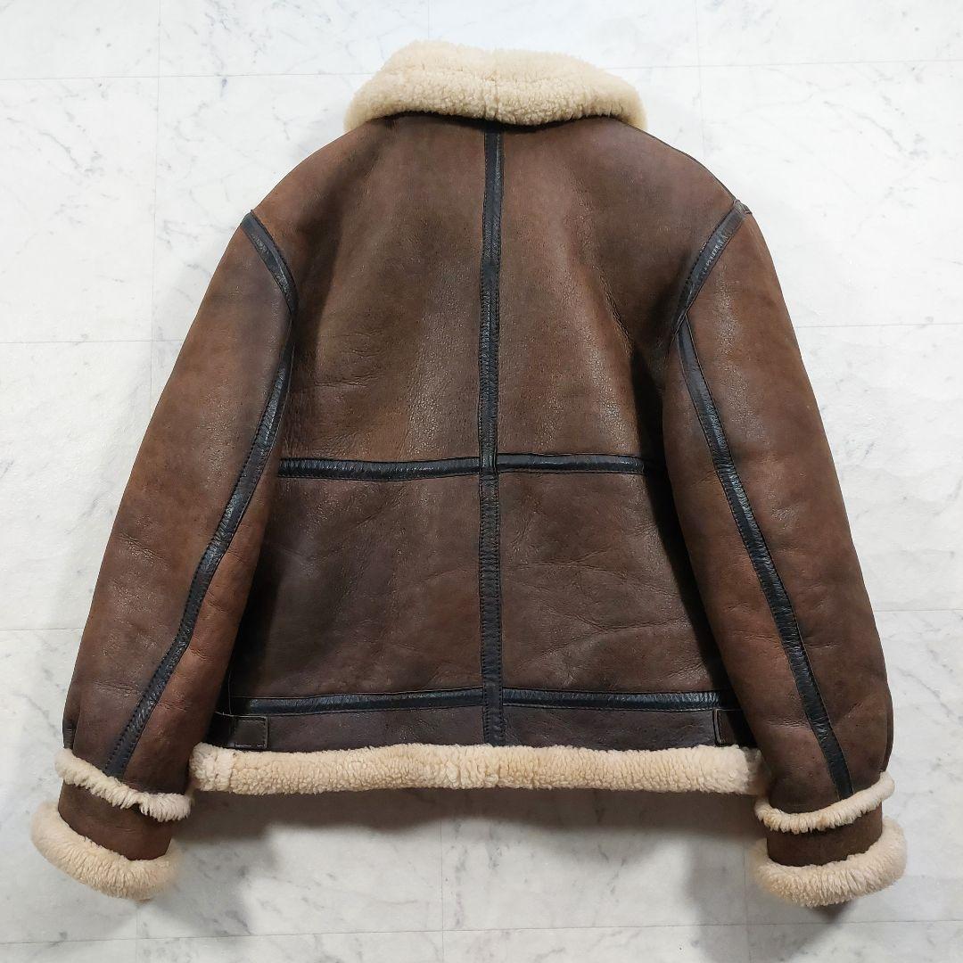 90s USA製 ゴールデンベア B-3 リアルムートンジャケット L相当