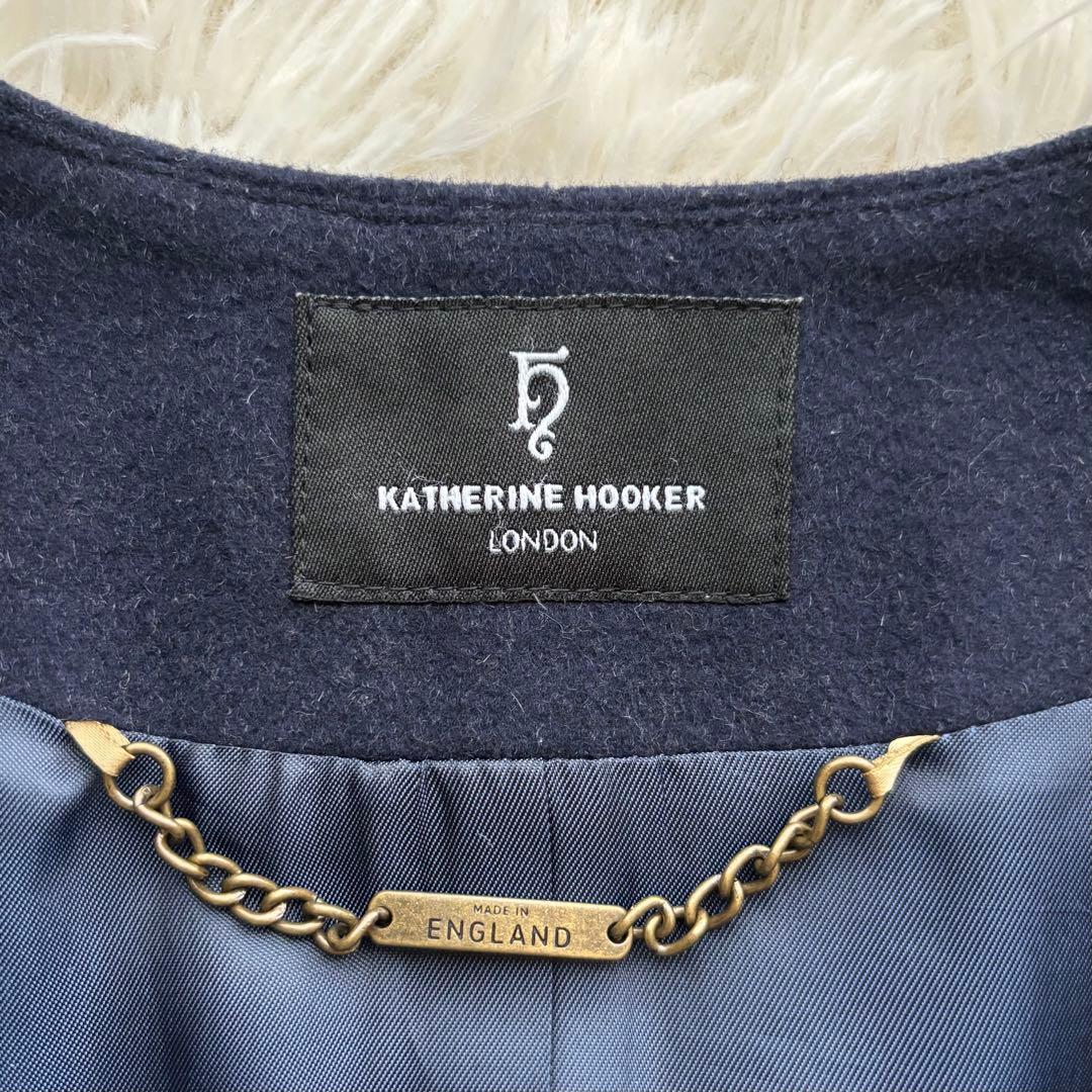 美品✨キャサリン妃愛用ブランド KATHERINE HOOKER カシミヤコート