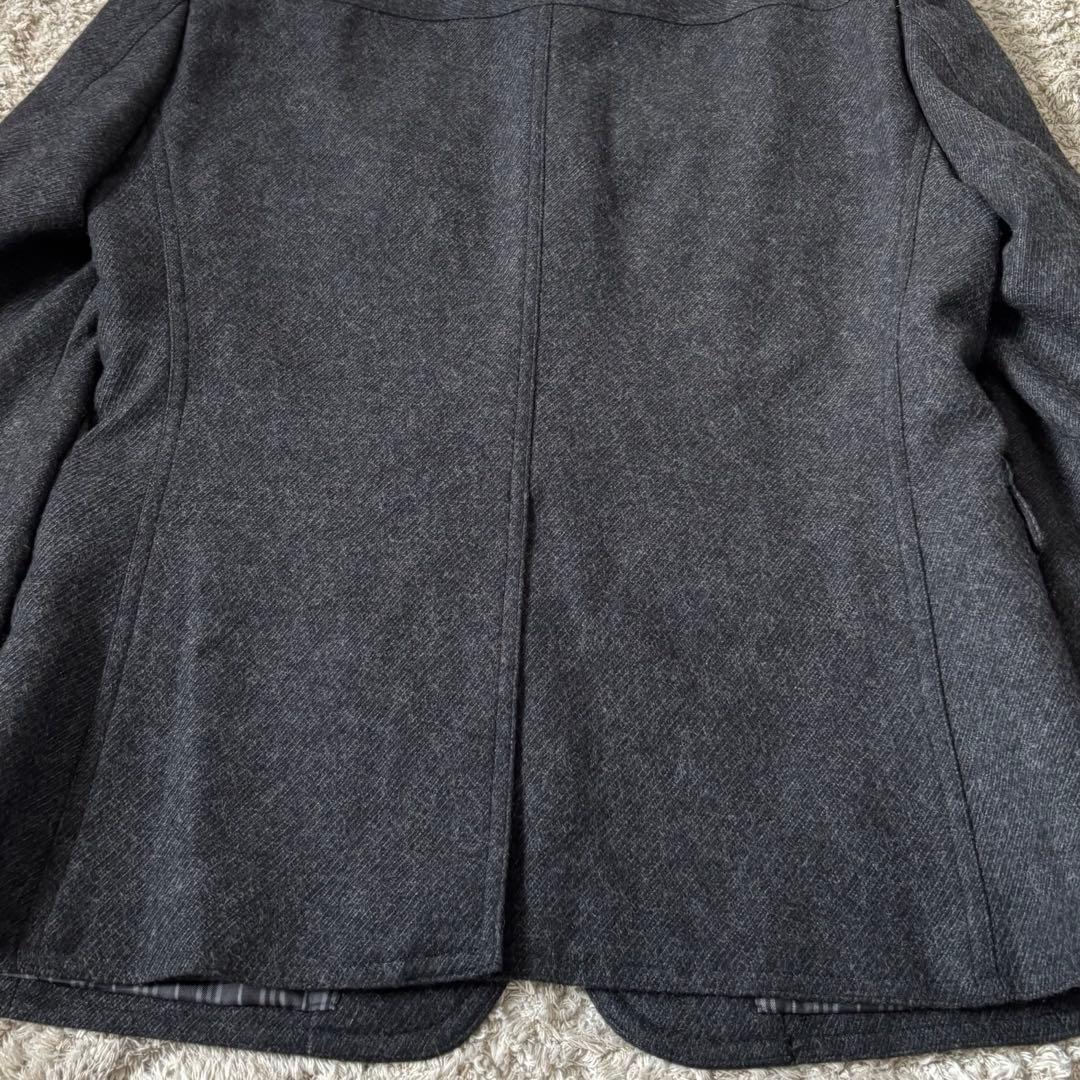 【極美品✨】バーバリーブラックレーベル　ウール　ジャケット　ナポレオン　メタル釦