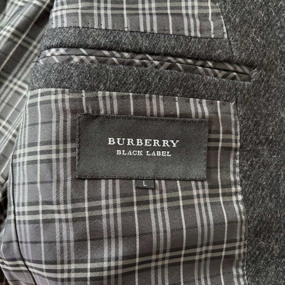 【極美品✨】バーバリーブラックレーベル　ウール　ジャケット　ナポレオン　メタル釦