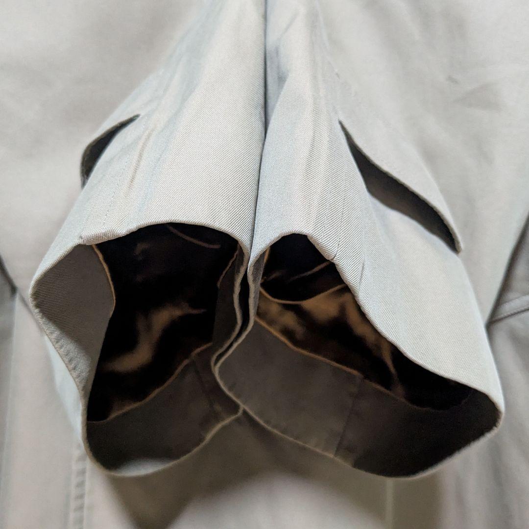 美品 英国製 90s バーバリー ステンカラーコート メンズ 丸善 C96C