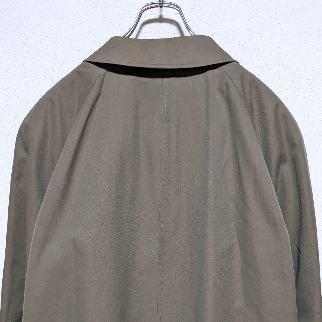 美品 英国製 90s バーバリー ステンカラーコート メンズ 丸善 C96C
