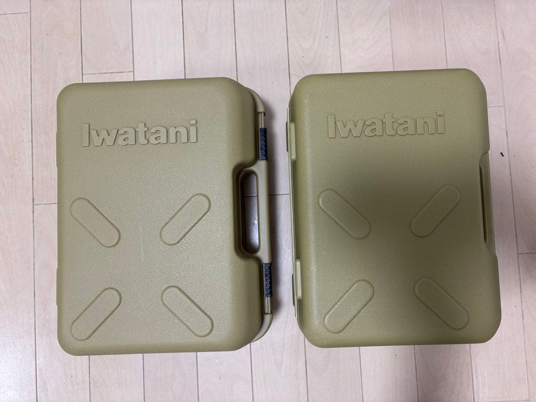 未使用 iwatani タフまる Jr. アウトドアコンロ 2台セット