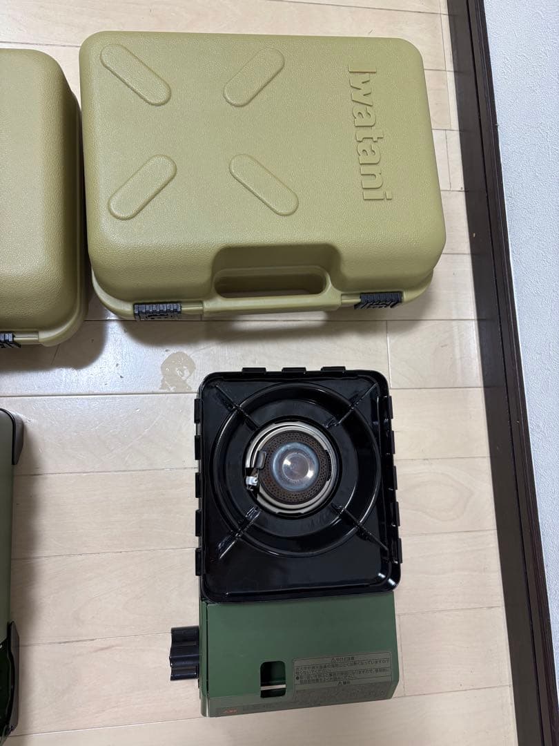 未使用 iwatani タフまる Jr. アウトドアコンロ 2台セット