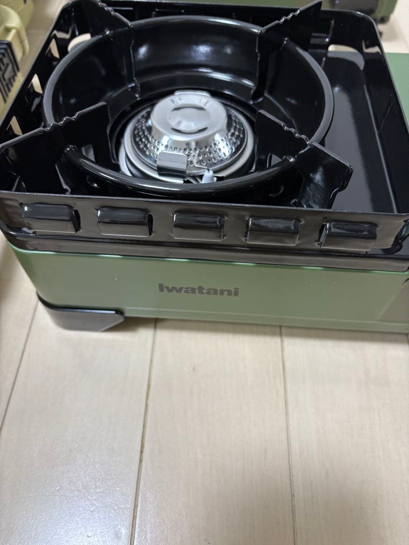 未使用 iwatani タフまる Jr. アウトドアコンロ 2台セット
