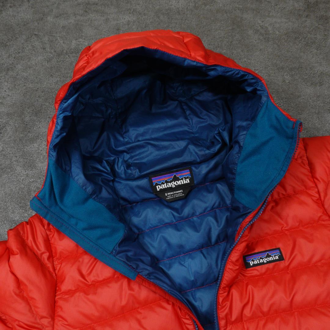 patagonia ダウンセーターフーディー S レッド 2018