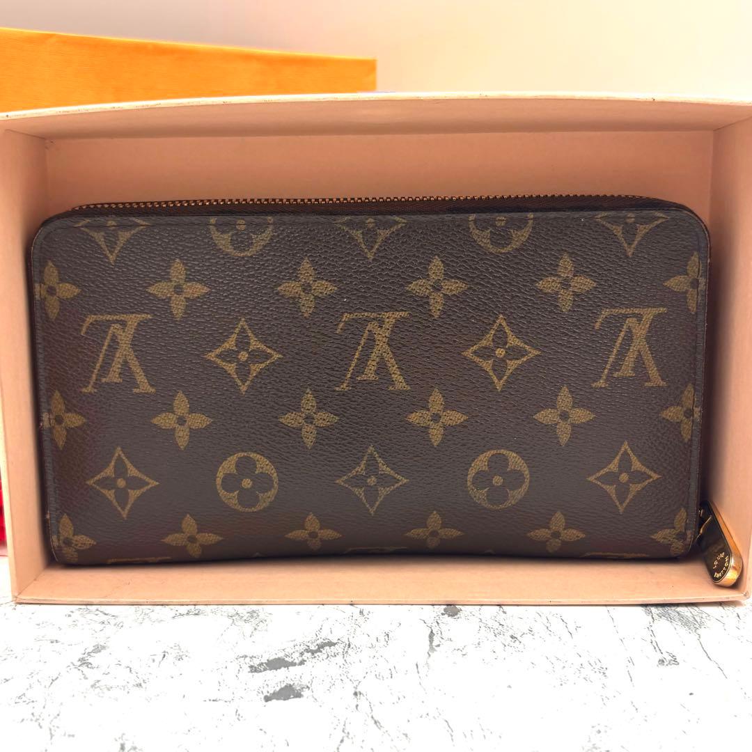 【定価の半額以下】 ルイヴィトン モノグラム ジッピーオーガナイザー 長財布