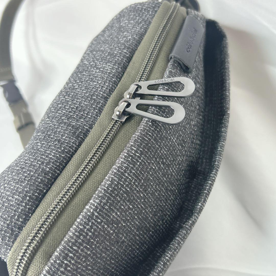 【未使用】 希少デザイン cote&ciel コートエシエル ボディバッグ