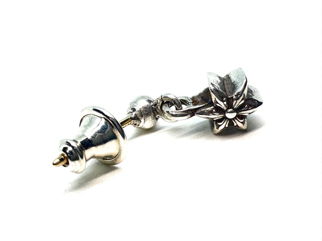 クロムハーツ タイニースター ドロップ ピアス 片耳用 SV925 シルバー