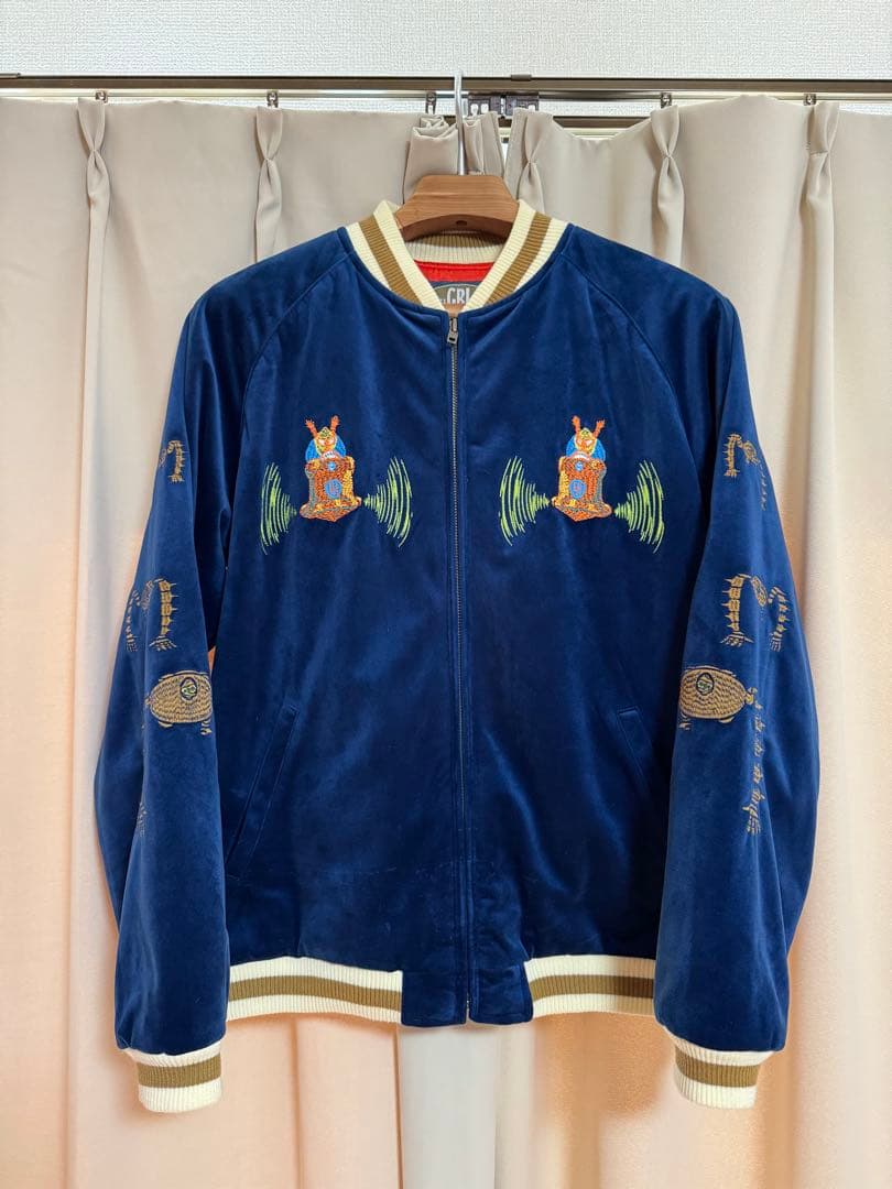 美品 Lサイズ 天空の城ラピュタ スカジャン GBL ジブリ どんぐり共和国